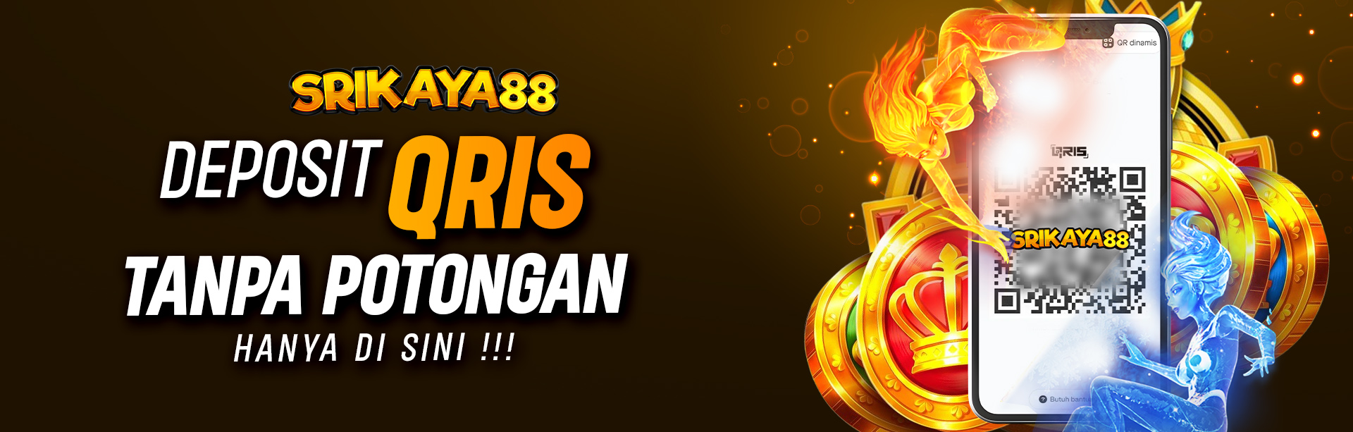 DEPOSIT QRIS TANPA POTONGAN