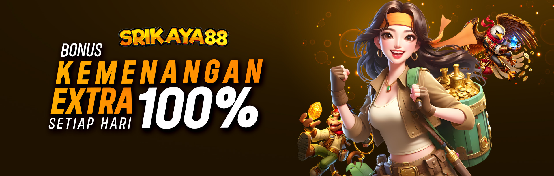 BONUS KEMENGAN EXTRA 100 %
